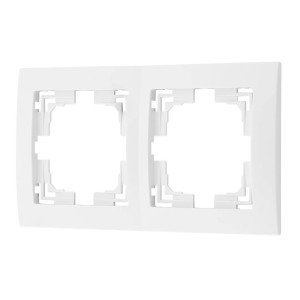 Рамка Bylectrica Уют ЮЛИГ. 735212.280 2 поста белая