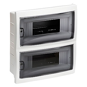 Бокс Bylectrica КНС-24Д с крышкой на 24 модуля