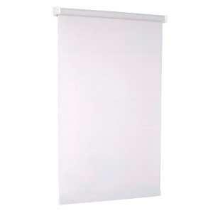 Штора рулонная Delfa Сантайм Лен СРШ-01МЭ-2800 77(73)/160 см белый