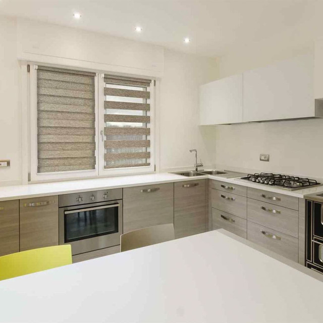 Штора рулонная Delfa Натур СРШ-01МК-4303 61(57)/160 см латте