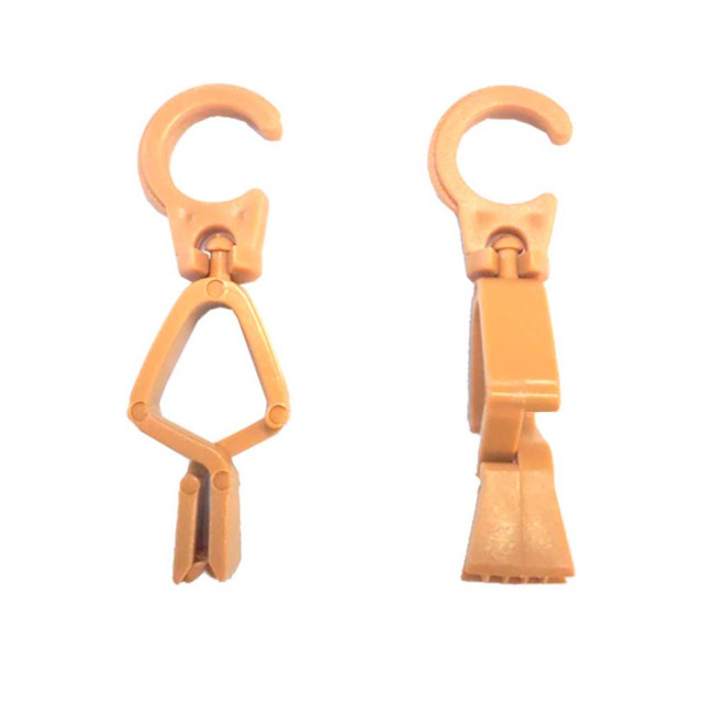 Крючок Delfa СЗ28.5.01.28.100 бежевый 100 шт