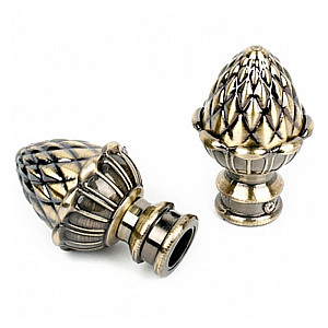 Наконечник Delfa Агра СН-16-102-24 золото антик 2 шт