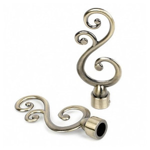 Наконечник Delfa Виола СН-16-137-24 золото антик 2 шт