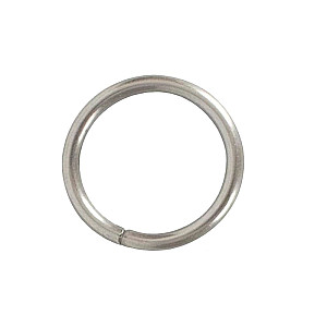 Кольцо для металлического карниза Delfa СФ16-400-29 хром матовый 16 мм 10 шт