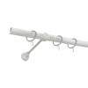 Карниз металлический Delfa СМ-3352/200/1Р белое золото 2 м