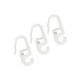 Крючок Delfa СФ16.5.01.00.020 белый 20 шт Крючок Delfa СФ16.5.01.00.020 белый 20 шт