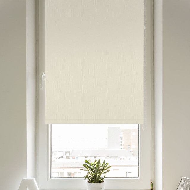 Штора рулонная Delfa Уни термо блэкаут СРШ-01МЭ-7900 52(48)/160 см белый