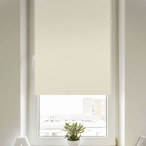 Штора рулонная Delfa Уни термо блэкаут СРШ-01МЭ-7900 72(68)/160 см белый