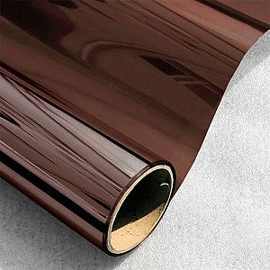 Пленка оконная Delfa ТМ5-Т03/S90 светоотражающая статистическая кофе