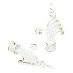 Наконечник Delfa Верди СН-25-162-33 белое золото 2 шт