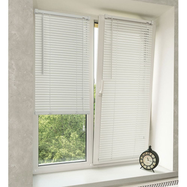 Жалюзи Delfa ПВХ NO.RF-M-009 80/160 белый