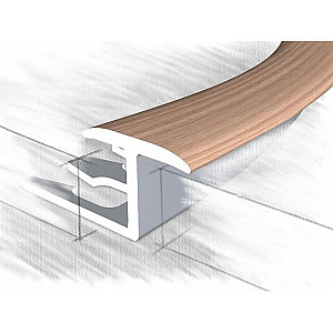 Порог КТМ-2000 314-617М дуб беленый 2.7 м