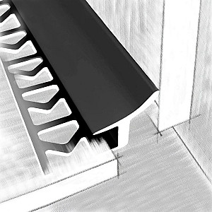 Порог КТМ-2000 357-05М черный 2.7 м