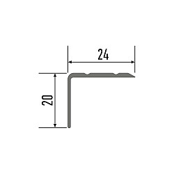 Порог КТМ-2000 3414-315Т венге 1.8 м