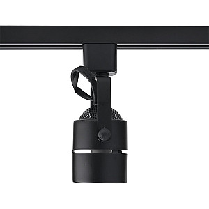 Светильник трековый TruEnergy Track 21103 однофазный под лампу GU10 металл круг черный