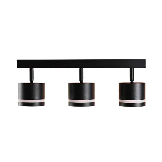 Светильник накладной TruEnergy Modern 21022 поворотный спот трехламповый 3*GX53 черный