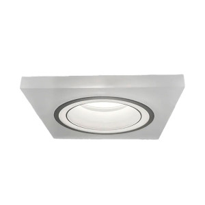 Светильник встраиваемый TruEnergy Simple 21240 под лампу GU10 IP20 акрил матовый квадрат белый