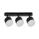 Светильник накладной TruEnergy Modern 21040 поворотный спот с матовым кольцом трехламповый 3*GX53 черный