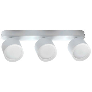 Светильник накладной TruEnergy Modern 21041 с матовым кольцом поворотный спот 3*GX53 алюминий