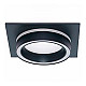 Светильник встраиваемый TruEnergy Nova 21249 с матовым кольцом под лампу GX53 черный