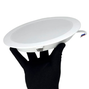 Светильник светодиодный TruEnergy Fit 10084 ультратонкий круг 20W 4000K IP20 пластик белый