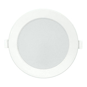 Светильник светодиодный TruEnergy Fit 10085 ультратонкий 24W 4000K круг пластик белый