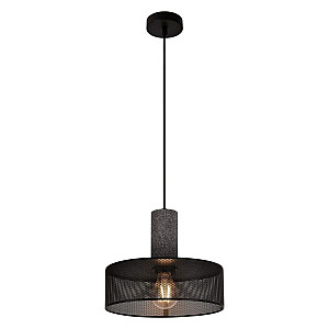 Светильник подвесной TruEnergy Modern 21407 под лампу E27 120*260 мм цилиндрический серый