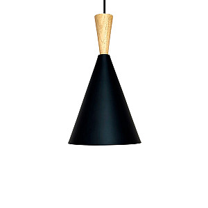 Светильник подвесной TruEnergy Mould 21470 под лампу с цоколем E27 190*310 мм металл+дерево