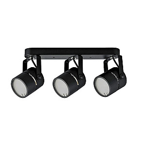 Светильник накладной TruEnergy Focus 21356 поворотный спот под лампы 3*GU10 металл черный
