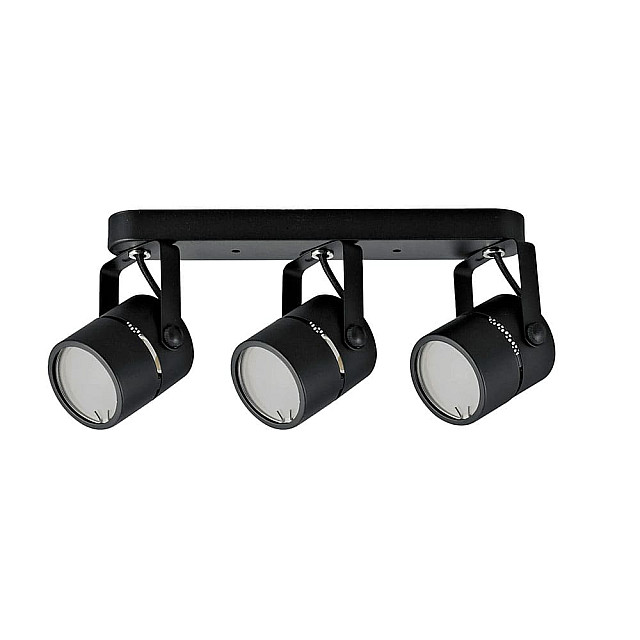 Светильник накладной TruEnergy Focus 21356 поворотный спот под лампы 3*GU10 металл черный