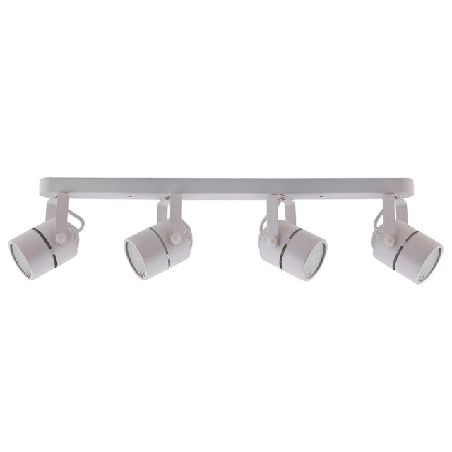 Светильник накладной TruEnergy Focus 21359 поворотный спот под лампы 4*GU10 металл белый