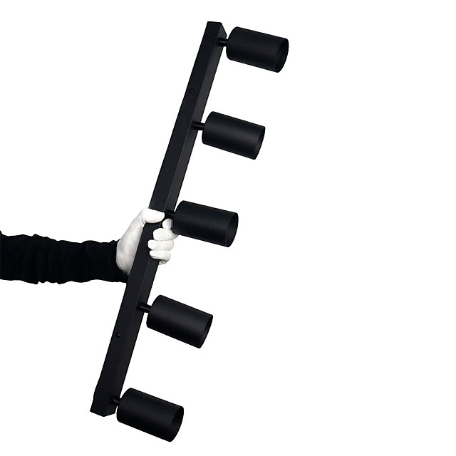 Светильник накладной TruEnergy Modern 21372 поворотный под лампы 5*GU10 черный