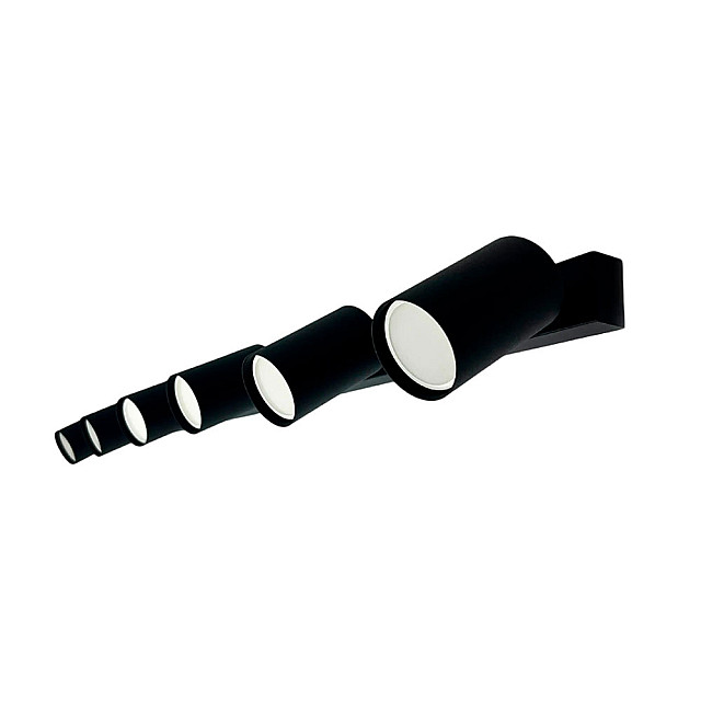 Светильник накладной TruEnergy Modern 21374 поворотный под лампы 6*GU10 металл черный