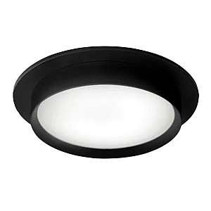 Светильник встраиваемый TruEnergy Nova 21261 с матовым рассеивателем под лампу GX53 черный