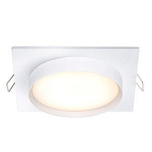 Светильник встраиваемый TruEnergy Nova 21262 с матовым кольцом под лампу GX53 белый