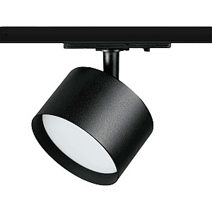 Светильник трековый TruEnergy Track 21132 однофазный под лампу GX53 металл круг черный
