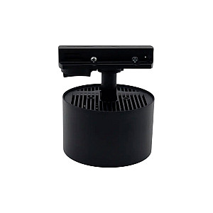 Светильник трековый TruEnergy Track 21132 однофазный под лампу GX53 металл круг черный