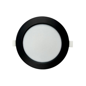 Светильник TruEnergy Fit 10088 круг 9W 4000K IP20 пластик ультратонкий черный