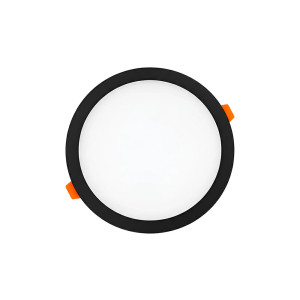 Светильник TruEnergy Light Premium 10725 ультратонкий со встроенным трансформатором круг 8W 4000K пластик черный