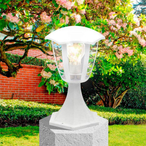 Светильник Элект НТУ 07-60-003 У1 Валенсия 1 садово-парковый белый