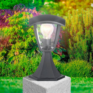 Светильник Элект НТУ 07-60-001 У1 Валенсия садово-парковый серый