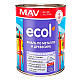Эмаль MAV Ecol ПФ-115 по металлу и древесине бирюзовая глянцевая 1 л Эмаль MAV Ecol ПФ-115 по металлу и древесине бирюзовая глянцевая 1 л