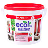ЭКО-Краска MAV Ecol 36 для потолков и стен снежно-белая матовая 11 л
