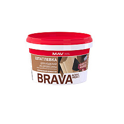 Шпатлевка MAV Brava Acryl Profi-1 белая 0.5 л