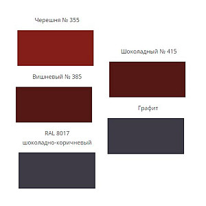 Краска MAV Flagman 31к крыша и цоколь шоколадно-коричневая RAL 8017 матовая 3 л
