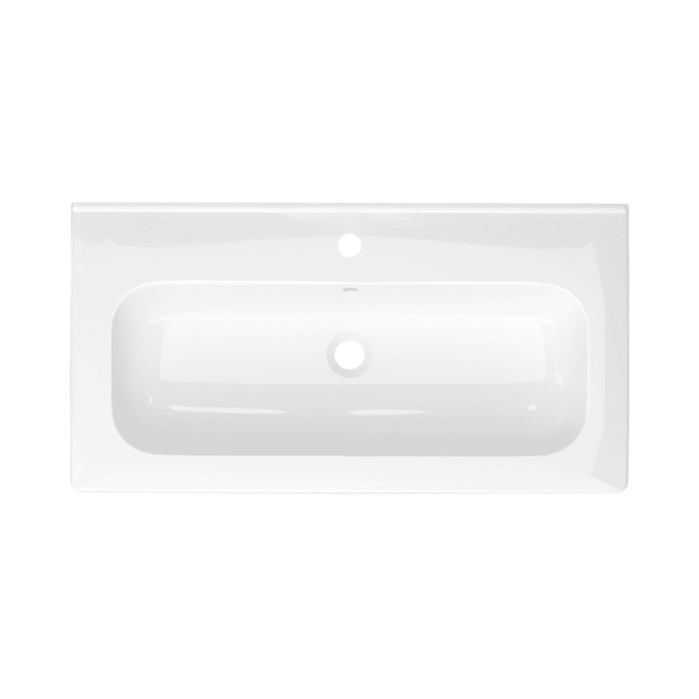 Умывальник Керамин Эридан 80 керамический с отверстием белый с1