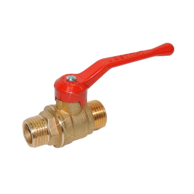 Кран шаровой Цветлит ZW10068 переходной DIN15 1.6 МПа НР/НР 11Б27п7ц (вода) 3/4