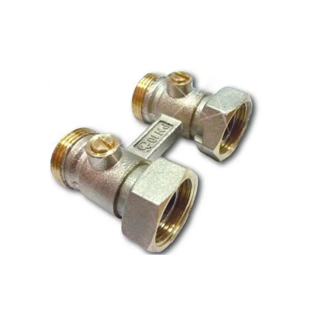 Кран шаровой Цветлит Н-образный