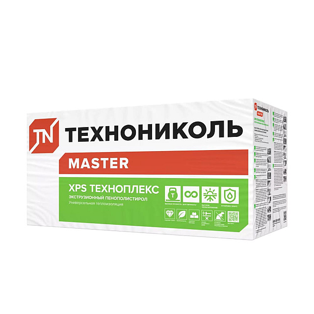 Пенополистирол ТехноНиколь XPS Техноплекс 1180*580*40L мм 6.84 м.кв