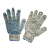 Перчатки хлопчатобумажные В8902109 4-х нитка с ПВХ серые